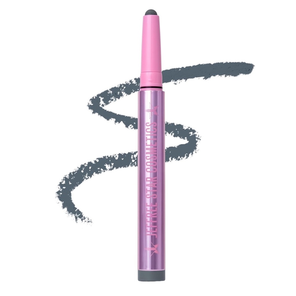 Jeffree Star Graveyard Shift Velour Eye Crayon-matte green grey, water resistant - Picture 2 of 7